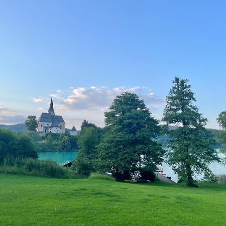 See-Residenz St. Anna - Mit Exklusivem Seezugang Maria Wörth Dış mekan fotoğraf