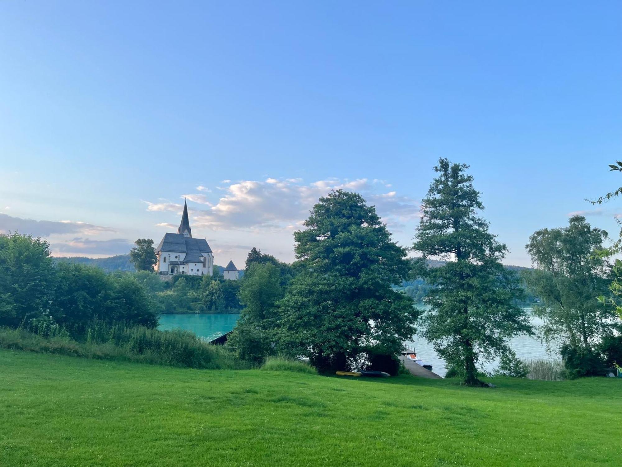 See-Residenz St. Anna - Mit Exklusivem Seezugang Maria Wörth Dış mekan fotoğraf