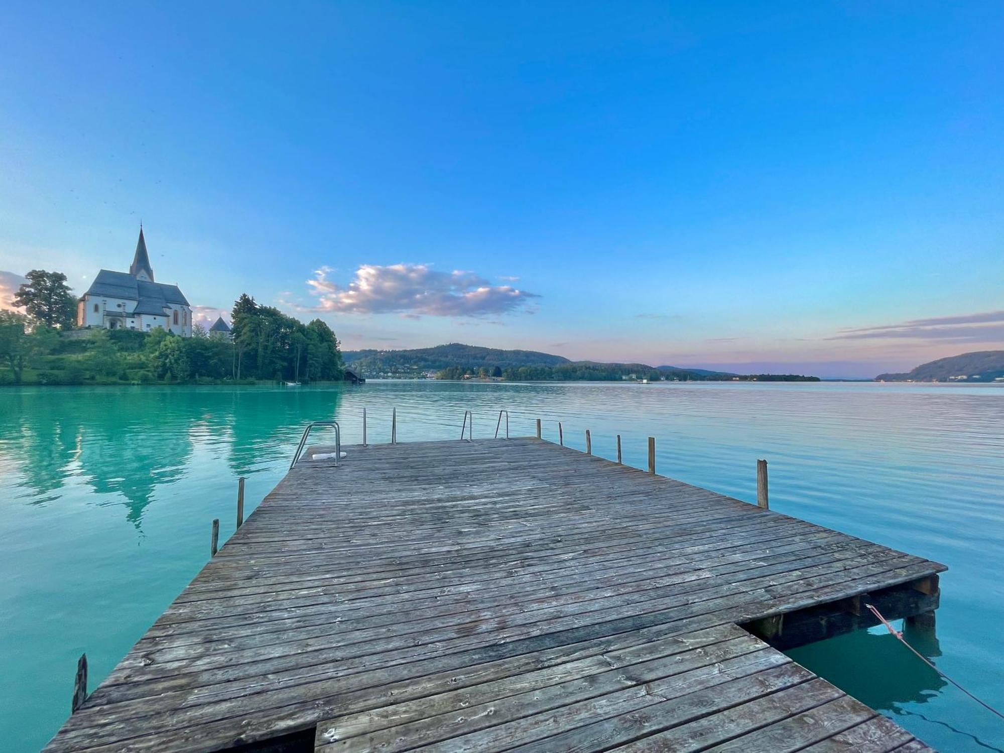 See-Residenz St. Anna - Mit Exklusivem Seezugang Maria Wörth Dış mekan fotoğraf